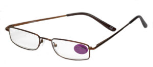 Классические очки для чтения Half Eye Medium 51 коричневый - РАСПРОДАЖА