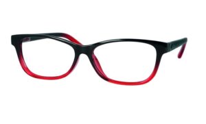 Пластиковые очки для чтения VISTO черный/красный
