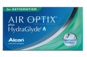 AirOptix plus HydraGlyde for Astigmatism 6 tk