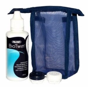 Piiloset BioTwin 100 ml + AB Lens Case + pouch