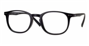 Plastraamidega lugemisprillid VISTO ROUND R0160 matt must