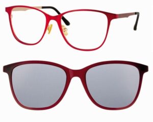 F0150 Matt Red + magnetkinnitusega klipid