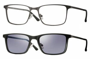 F0374 Matt Gun Metal (Size L) + магнитный клипон (Grey)