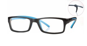 F0399 Active Sport Kids Shiny Black/Blue + optilised prilliklaasid