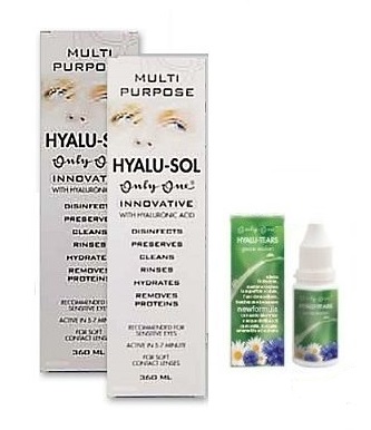 OnlyOne Hyalu-Sol 360 мл 2 шт. + Hyalu tears New Formula 15 мл бесплатно!