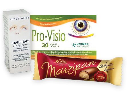 Подарочный комплект: Pro-Visio Tbl N30 и глазные капли Hyalu tears 15ml