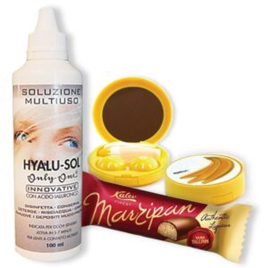 Подарочный комплект для путешествий БАНАН и раствор Hyalu-Sol 100мл