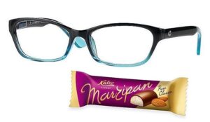 Подарочный комплект: очки для чтения VISTO черный/бирюзовый