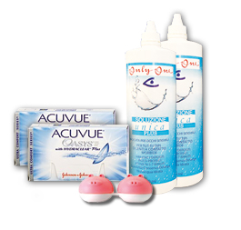 Komplekt Acuvue Oasys 6+6, Unica Plus 360ml 2tk ja lõbus konteiner