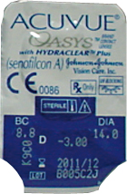 Acuvue Oasys 1 pc - 40%