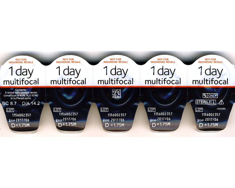 Proclear 1Day Multifocal стартовый комплект 5 шт.