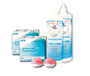 Komplekt PureVision 2HD 6+6, Unica Plus 360ml 2tk ja lõbus konteiner