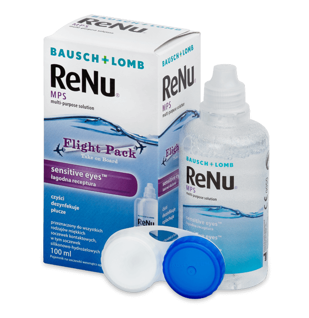 ReNu MPS for Sensitive Eyes 100 ml + Lens Case