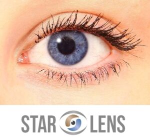 Starlens Superstar Life без прозрачной зоной зрачка 1 шт.