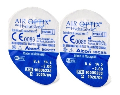 Stardikomplekt AirOptix plus HydraGlyde 2 tk