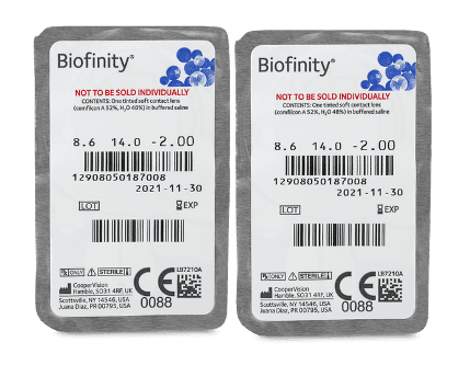 Stardikomplekt Biofinity 2tk