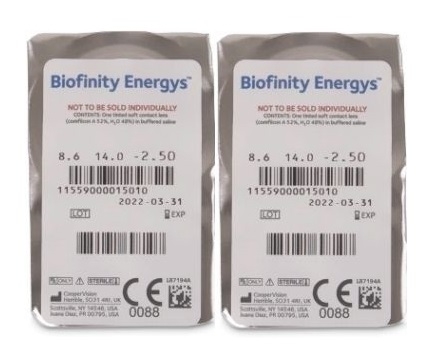 Stardikomplekt Biofinity Energys 2 tk