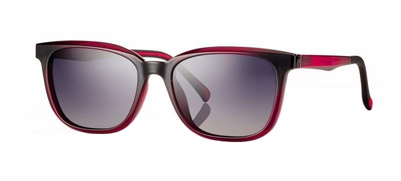 F0425 Shiny Red + magnetkinnitusega klipid