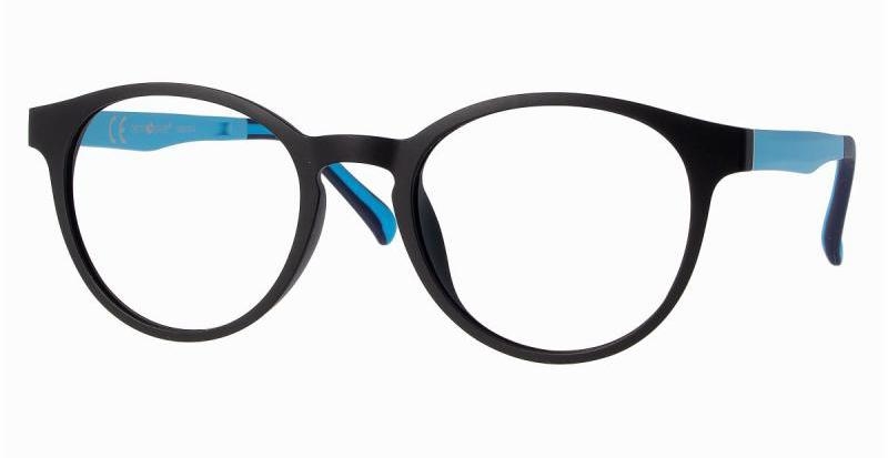 F0283 Junior Matt Black/Matt Blue + magnetkinnitusega klipid