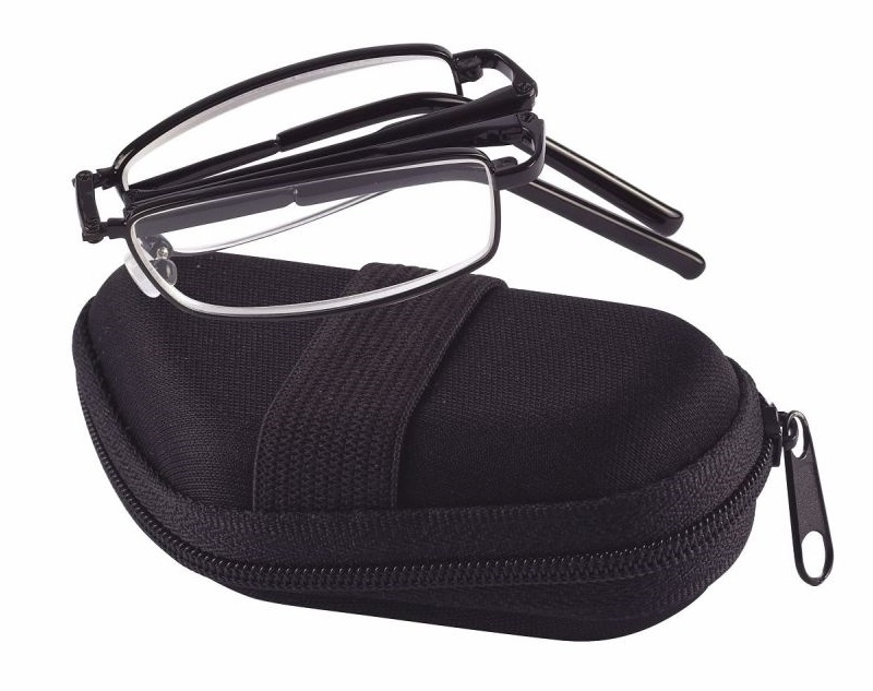 Kokkuvolditavate metallraamidega lugemisprillid HÕBE