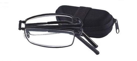 Kokkuvolditavate metallraamidega lugemisprillid MUST