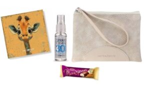 Kinkekomplekt: optikatarvete kotike, prillipuhastusvahend 30 ml ja prillilapp