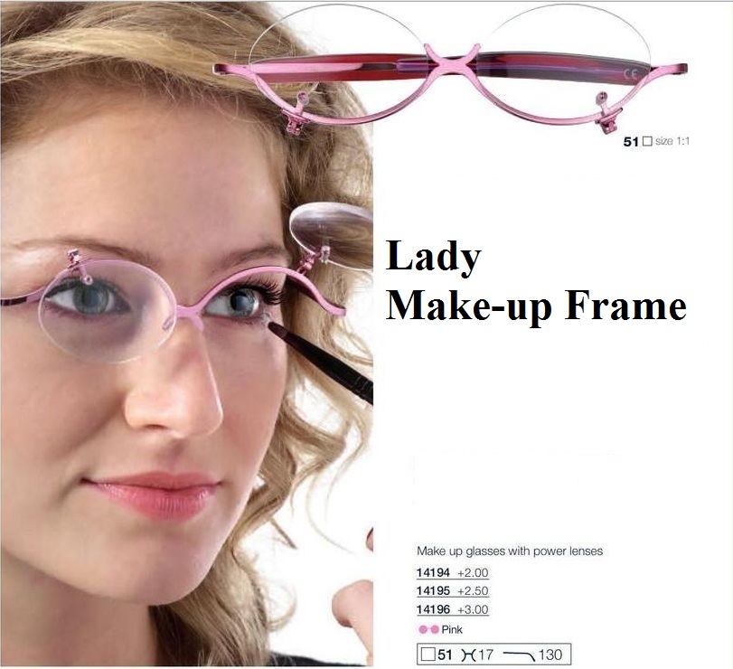 Metallraamidega meigiprillid