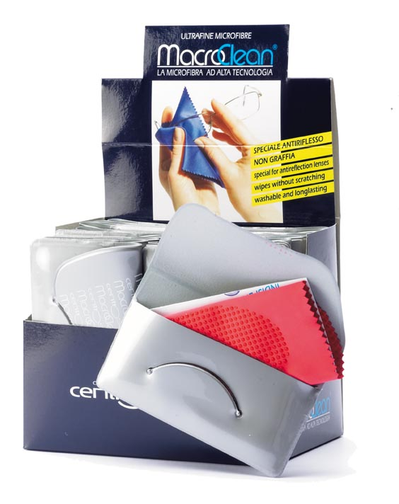 Mikrokiust libisemisvastaste nuppudega prillilapp