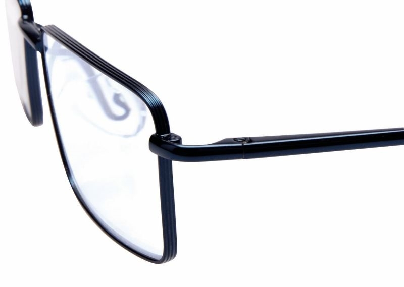 Классические очки для чтения R0230 Shiny Blue Medium 52 синий