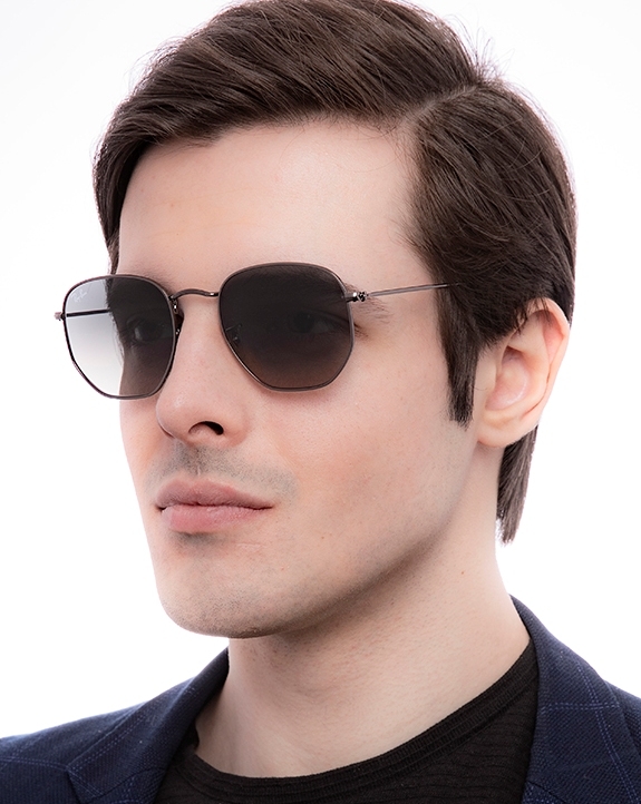 Ray-Ban 3548N 004/71 Hexagonal (Size M)