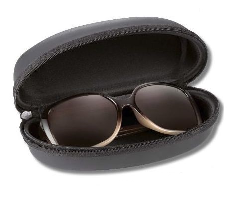 Prillitoos lukuga ZIP XX Large päikeseprillidele must