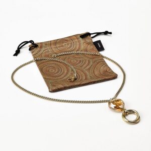 Prilliripats 74503 Heart Amber