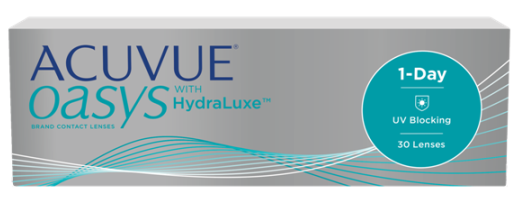 Acuvue Oasys 1-Day with HydraLuxe 30 tk -40%