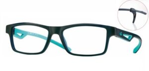 F0346 Active Sport Matt Black/Petrol + optilised prilliklaasid