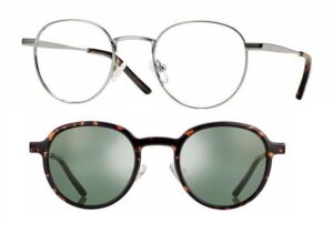 F0539 Shiny Silver + magnetkinnitusega klipid