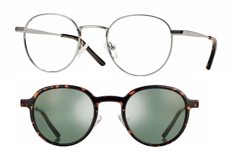 F0539 Shiny Silver + magnetkinnitusega klipid